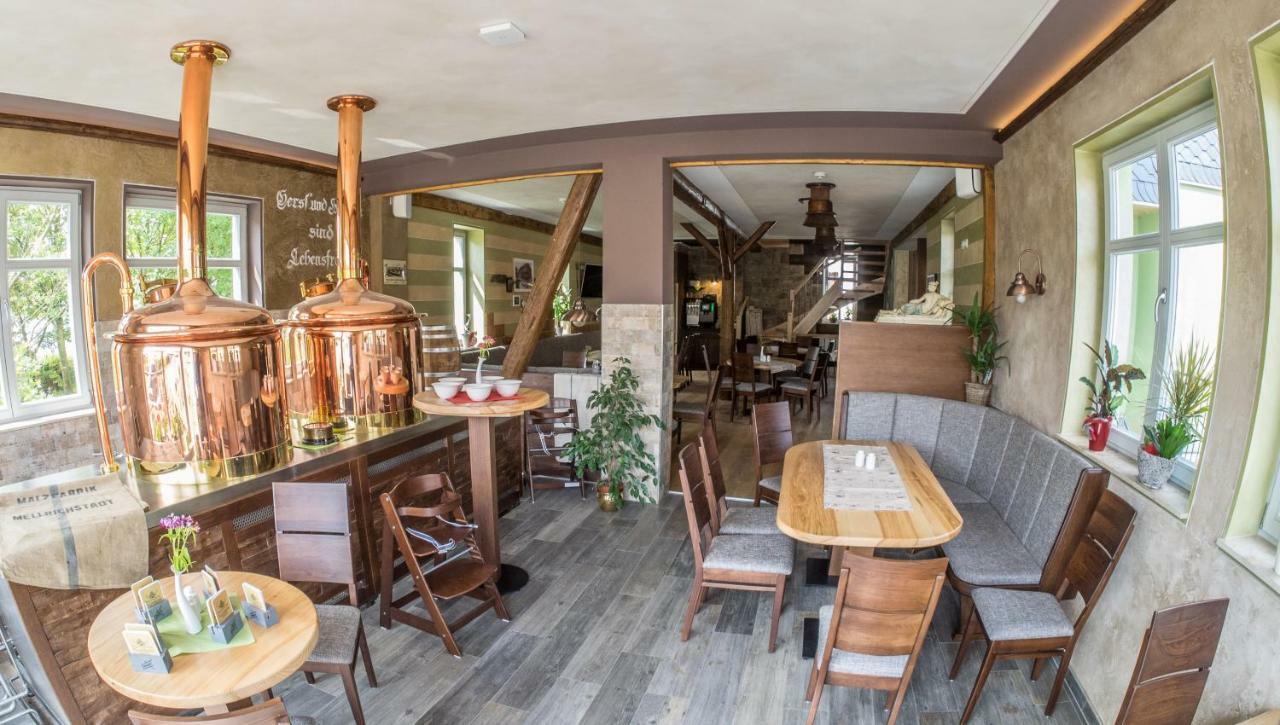 Brauereigasthof Marktmuhle Oberdorla Buitenkant foto