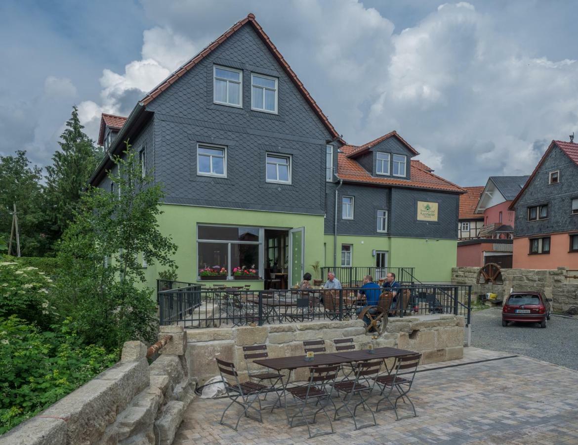 Brauereigasthof Marktmuhle Oberdorla Buitenkant foto