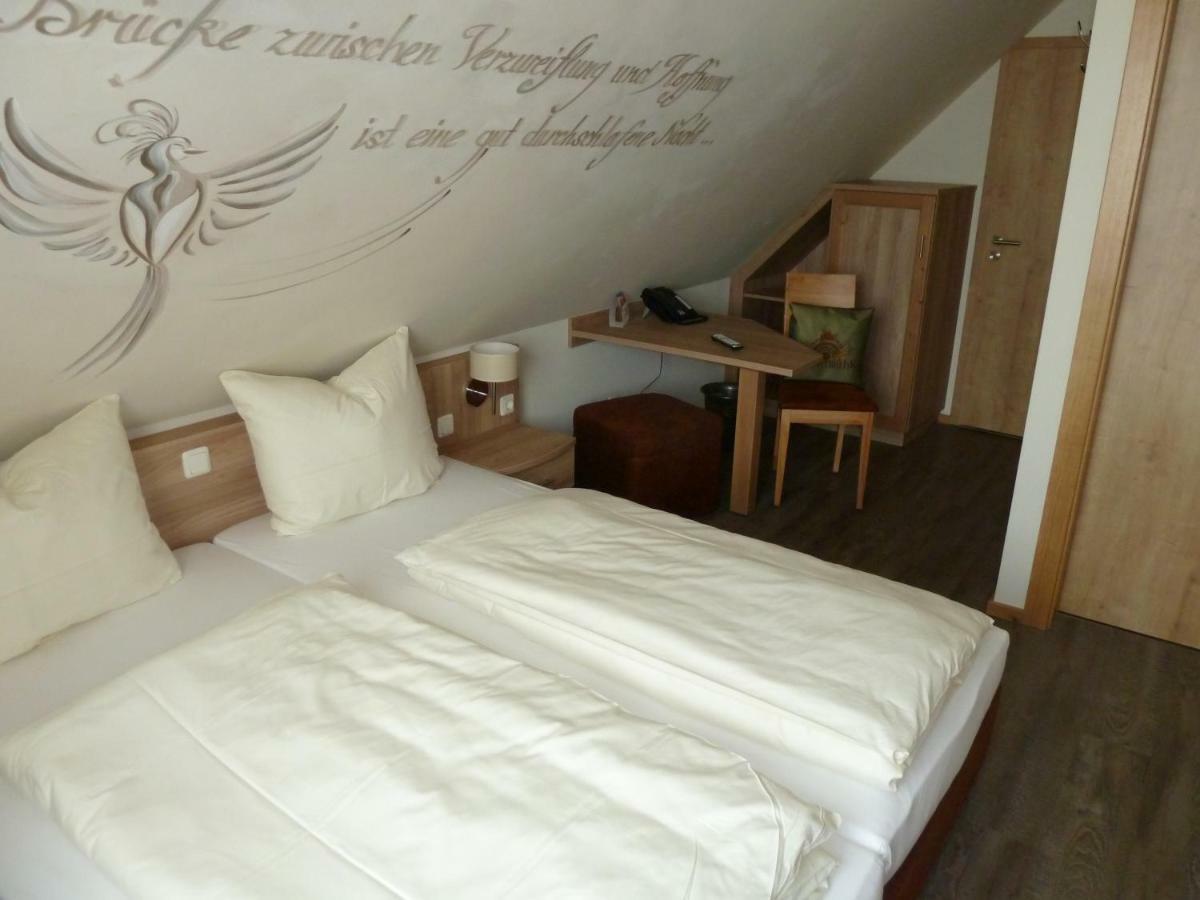 Brauereigasthof Marktmuhle Oberdorla Buitenkant foto